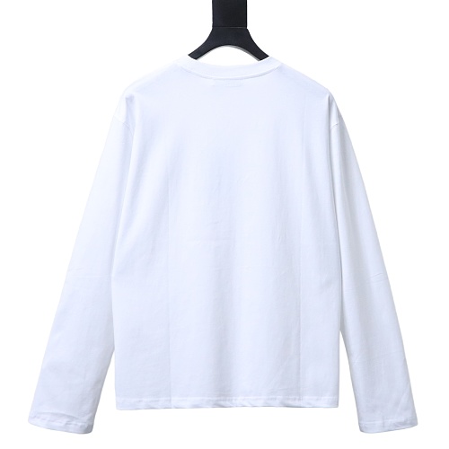 AC Logo long-sleeve logo t-shirt white