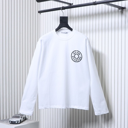 AC Logo long-sleeve logo t-shirt white