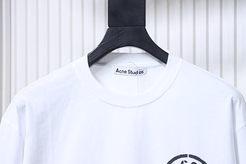 AC Logo long-sleeve logo t-shirt white