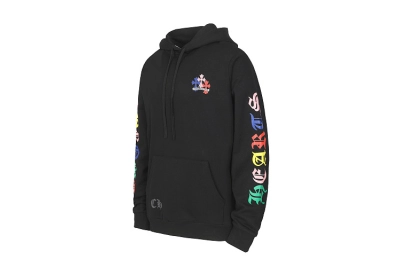 Chrome Hearts Cross Hoodie Black Multicolor 01