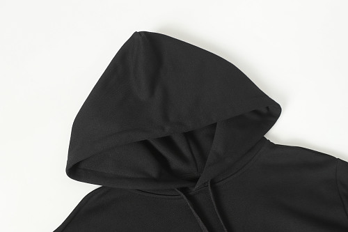 Chrome Hearts Cross Hoodie Black Multicolor