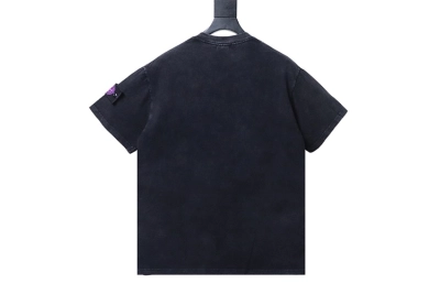 Stone Island print T-shirt i black 02