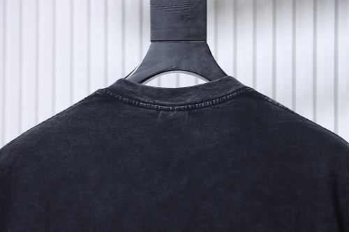 Stone Island print T-shirt i black