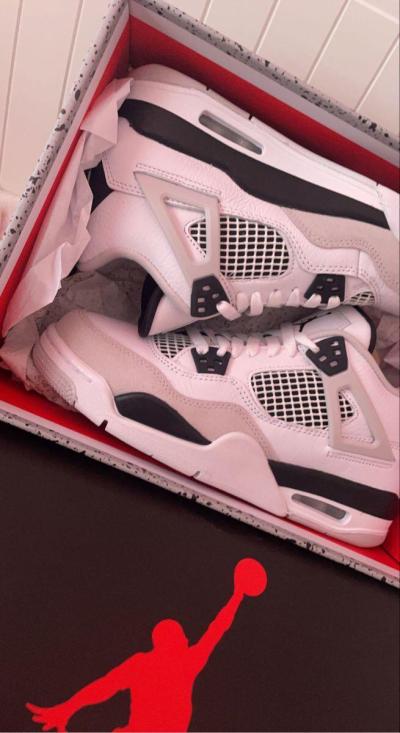 Nike Air Jordan 4 Retro Military Black Reps Sneakers DH6927-111 review Pilina