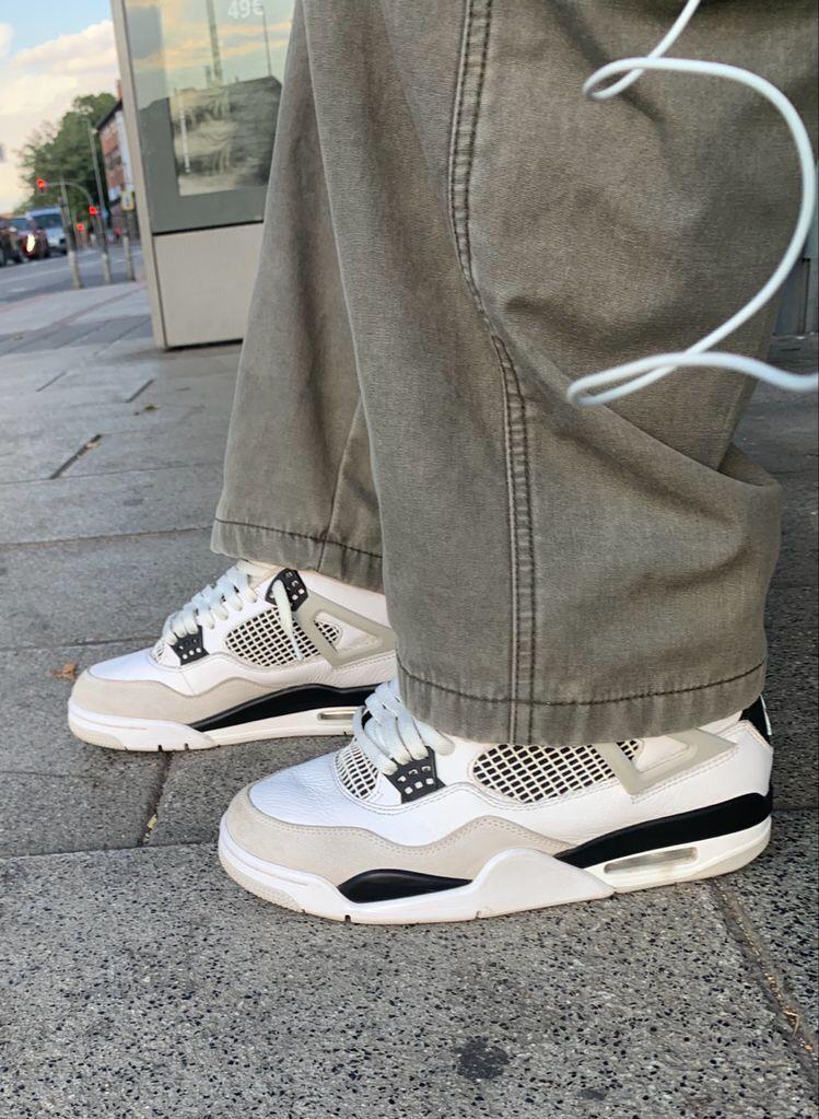 Nike Air Jordan 4 Retro Military Black Reps Sneakers DH6927-111 review Viber