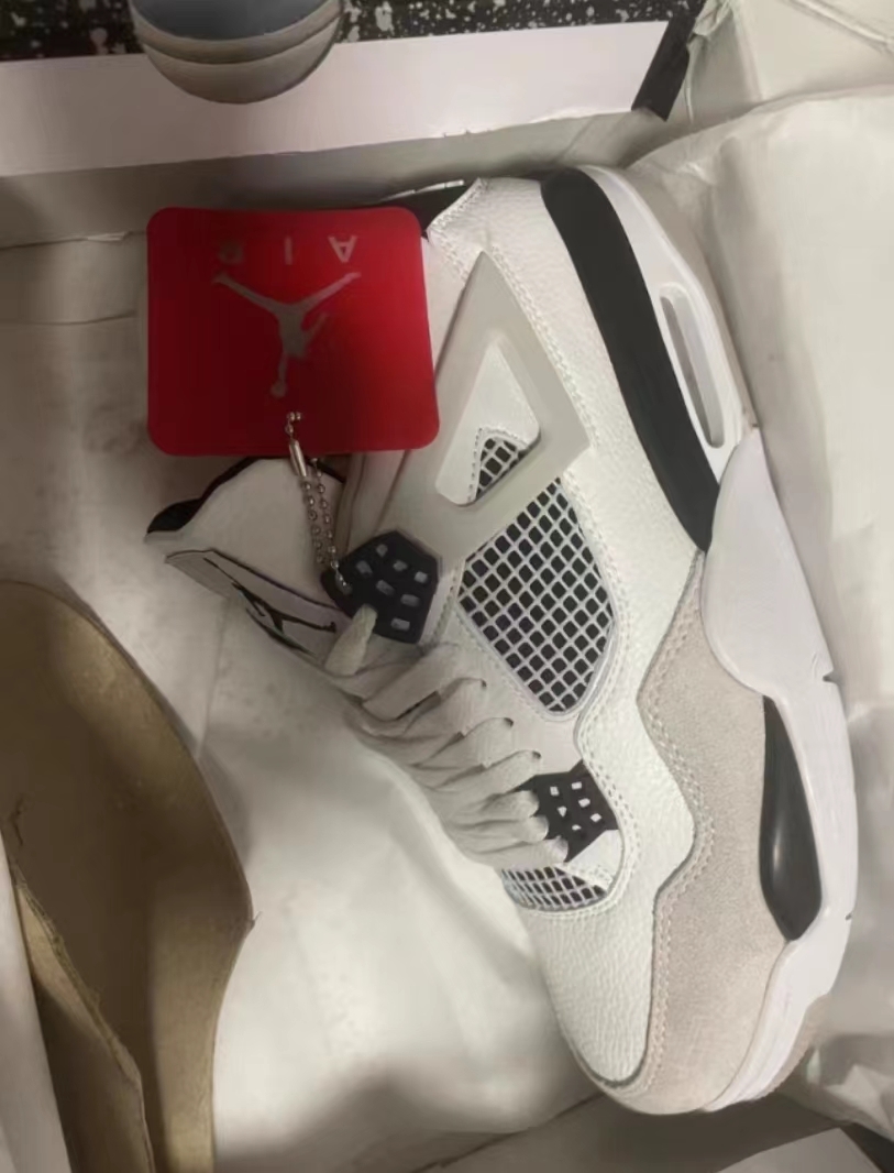 Nike Air Jordan 4 Retro Military Black Reps Sneakers DH6927-111 review chlo8378