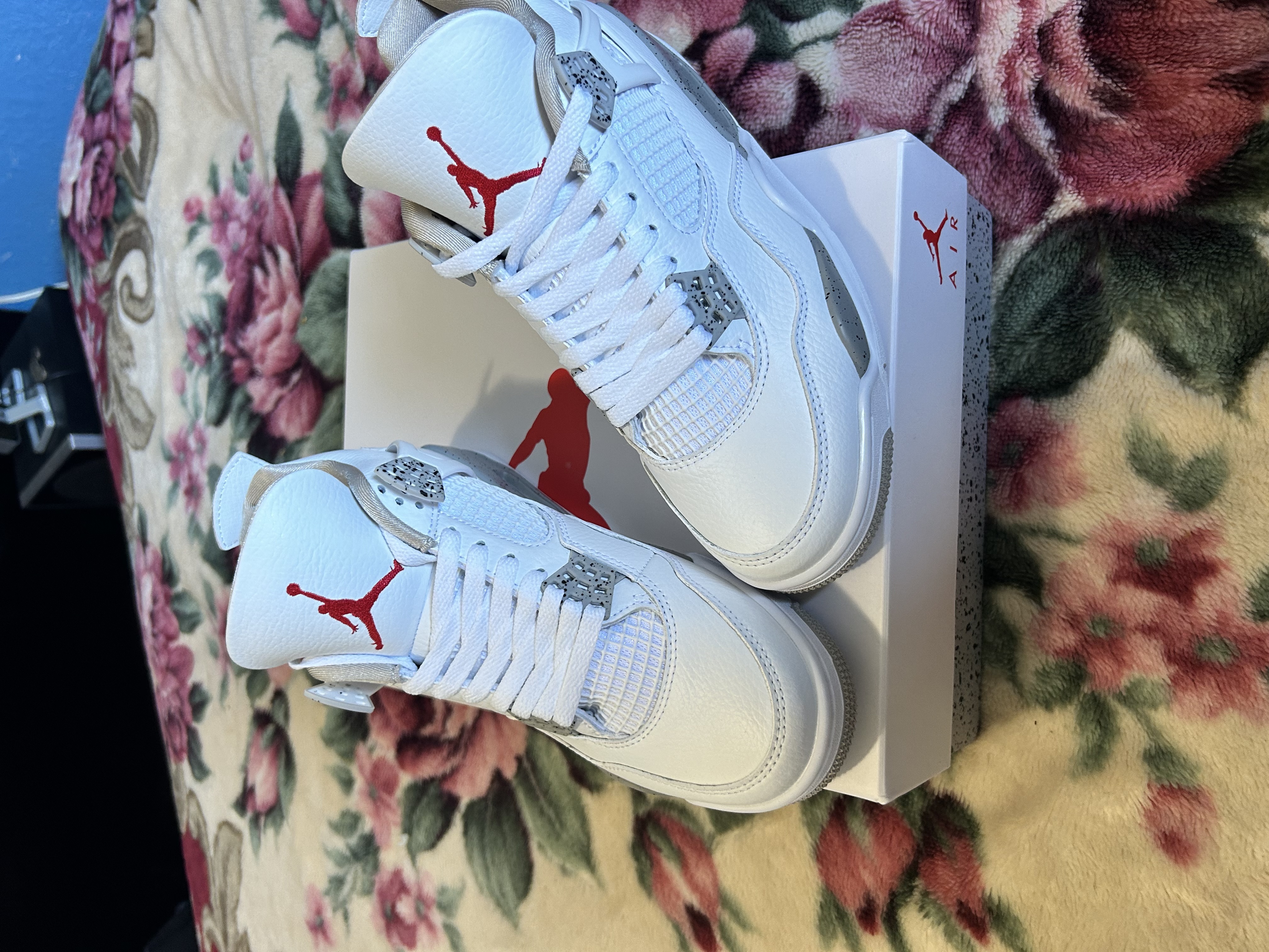 Nike Air Jordan 4 Retro White Oreo Reps Sneakers CT8527-100 review Lil Bro 01