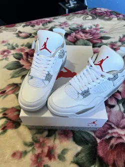 Nike Air Jordan 4 Retro White Oreo Reps Sneakers CT8527-100 review Lil Bro 02