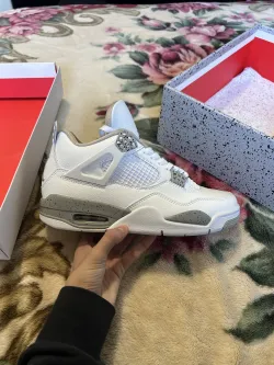 Nike Air Jordan 4 Retro White Oreo Reps Sneakers CT8527-100 review Lil Bro 03