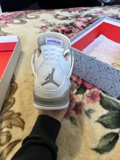 Nike Air Jordan 4 Retro White Oreo Reps Sneakers CT8527-100 review Lil Bro 03