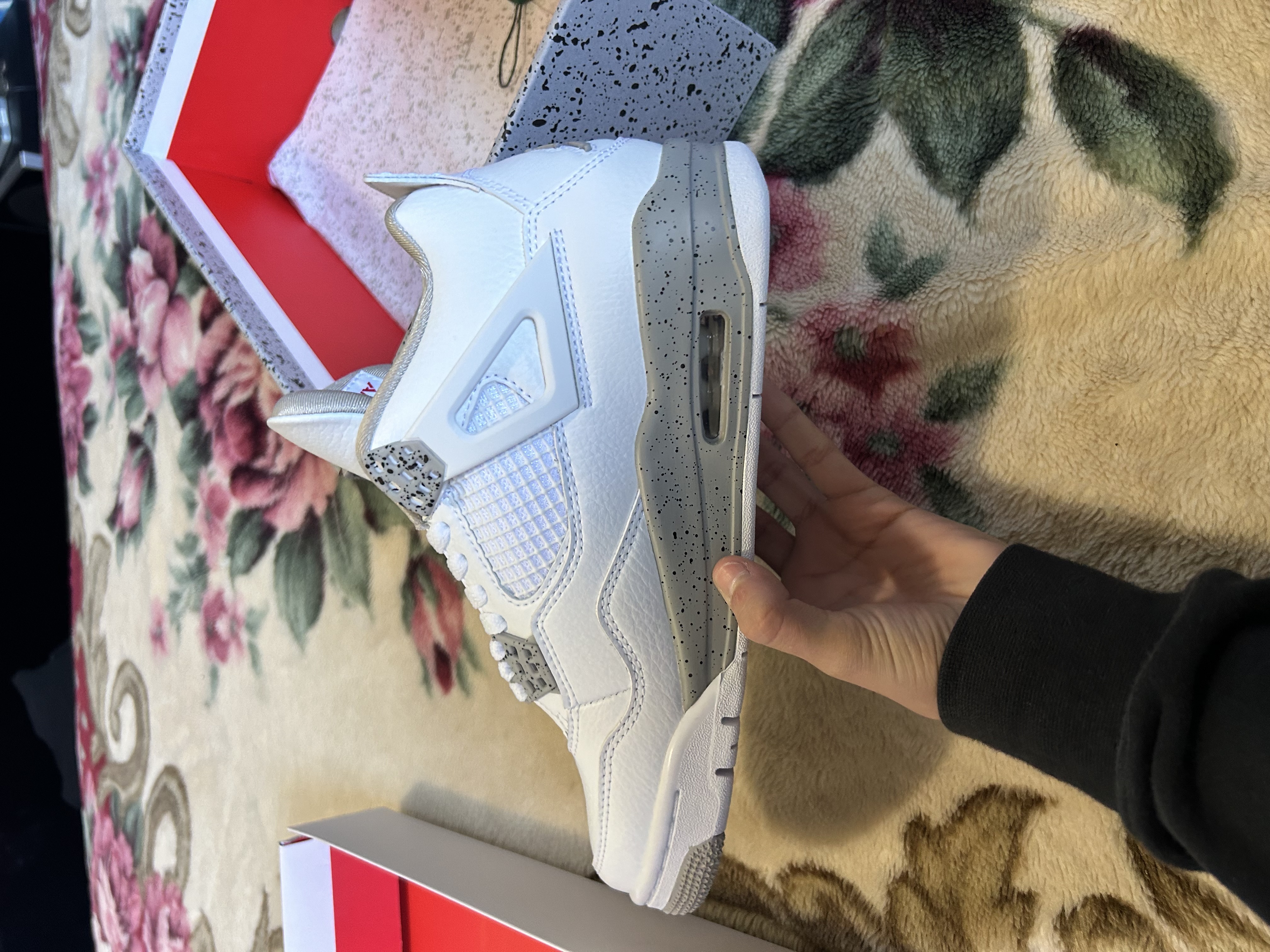 Nike Air Jordan 4 Retro White Oreo Reps Sneakers CT8527-100 review Lil Bro 04