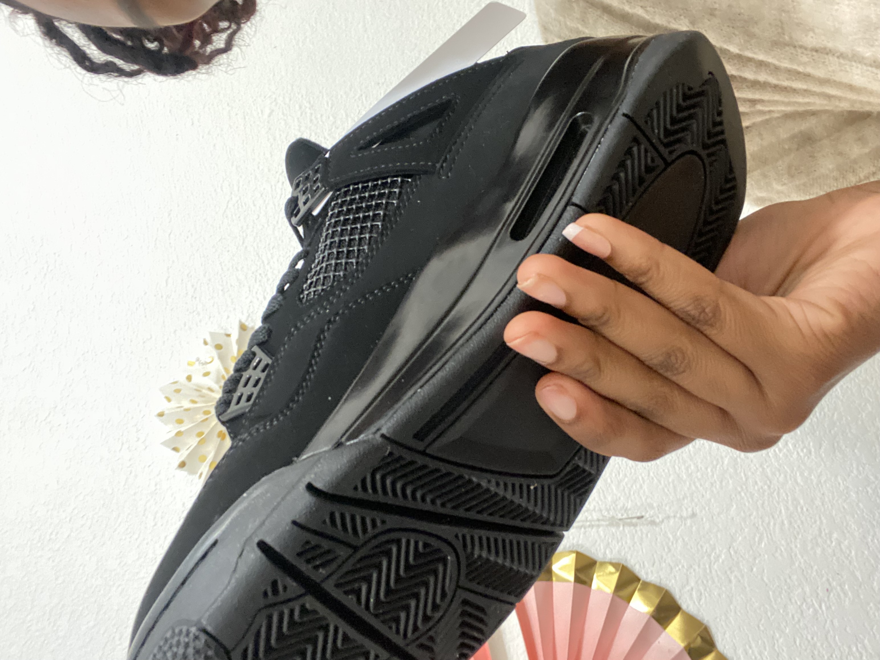 Nike Air Jordan Black Cat 4 Reps Sneaker CU1110-010 review 0