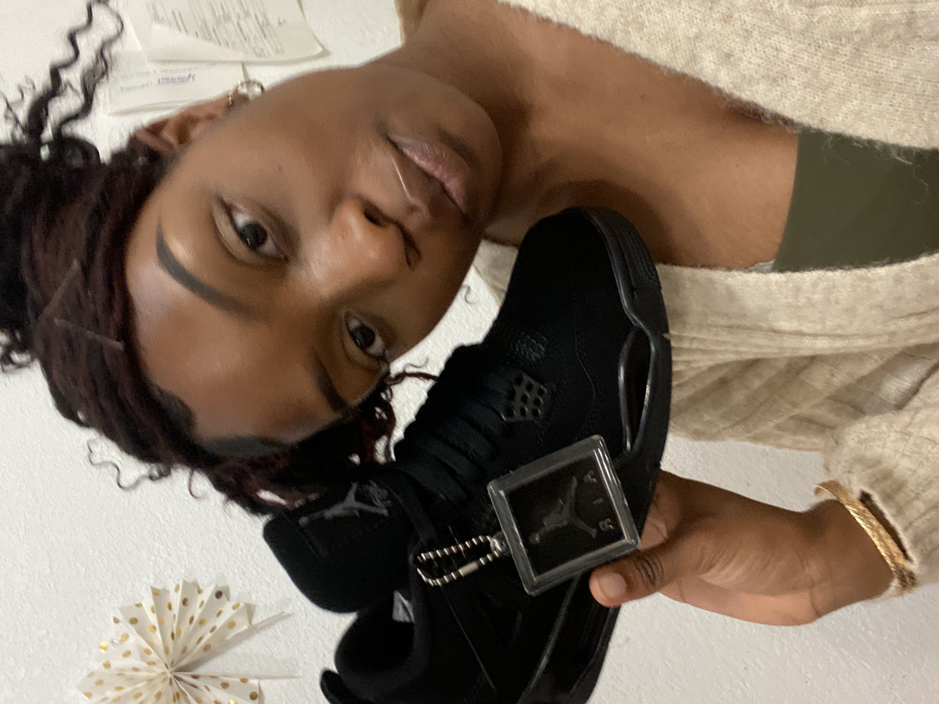 Nike Air Jordan Black Cat 4 Reps Sneaker CU1110-010 review 1