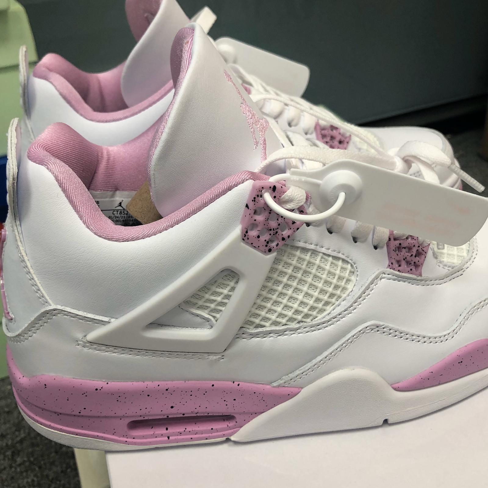 Air Jordan 4 Retro Pink Oreo Reps Sneakers CT8527-116 review BOxi