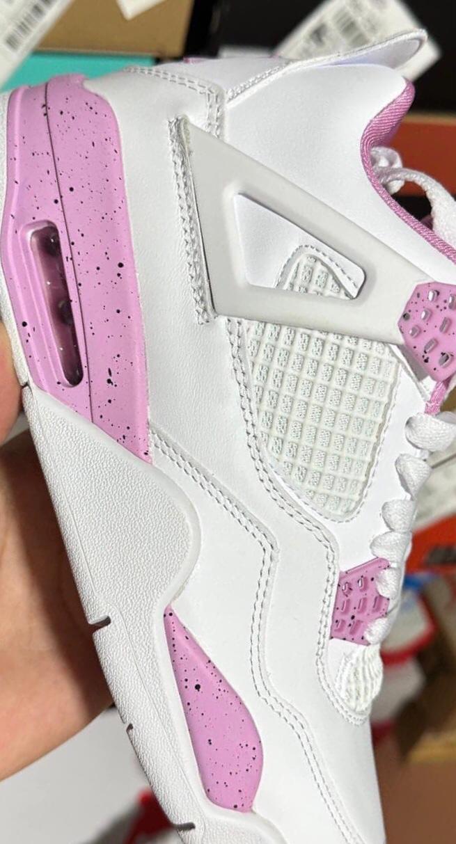 Air Jordan 4 Retro Pink Oreo Reps Sneakers CT8527-116 review Cass
