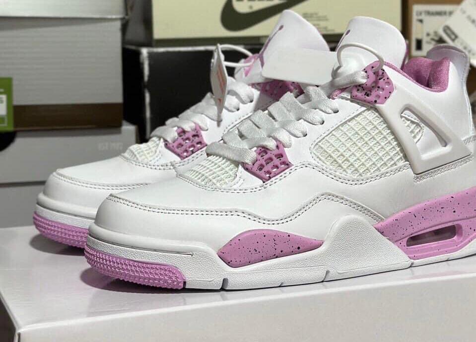 Air Jordan 4 Retro Pink Oreo Reps Sneakers CT8527-116 review Marsha Poore