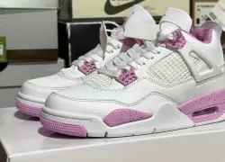 Air Jordan 4 Retro Pink Oreo Reps Sneakers CT8527-116 review Marsha Poore