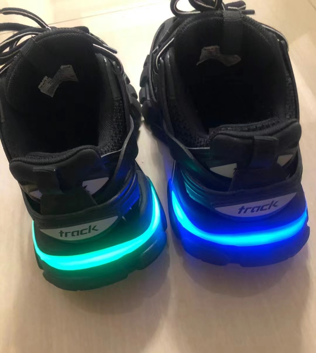 Balenciaga Track LED Black Reps Sneaker 555032 W1GB7 1000/555036W2GB11000 review Okodugha Henry