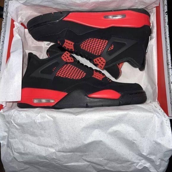 Air Jordan 4 Red Thunder Reps Sneakers CT8527-016 review C. Mathers