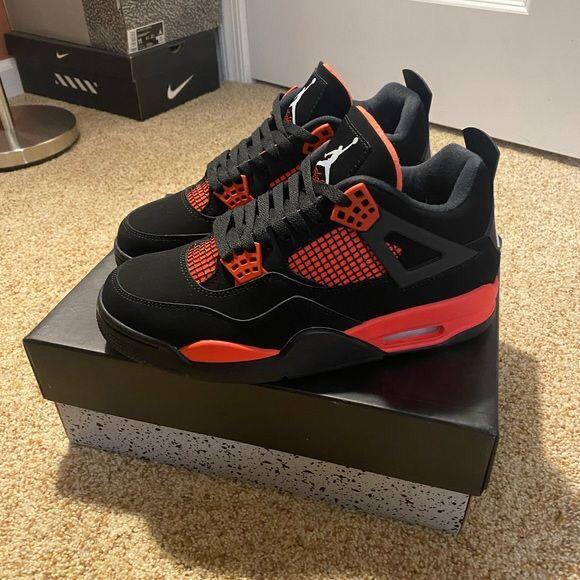 Air Jordan 4 Red Thunder Reps Sneakers CT8527-016 review onzalez