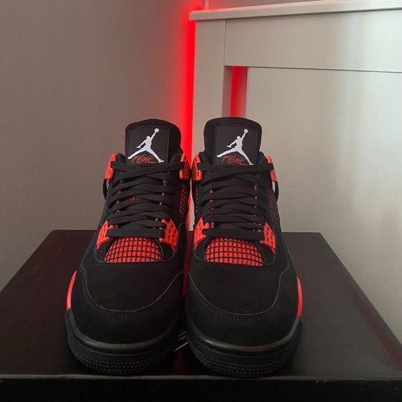 Air Jordan 4 Red Thunder Reps Sneakers CT8527-016 review S2008J