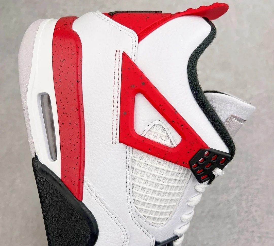 Nike Air Jordan 4 Red Cement Reps Sneaker DH6927-161   review Juliet