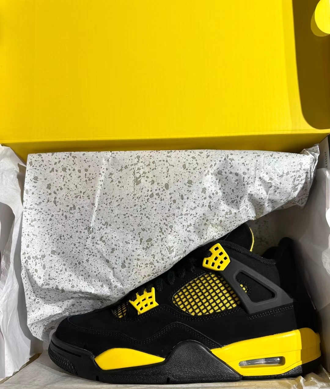 Nike Air Jordan 4 Retro Thunder 2023 Mens Reps Sneakers DH6927-017 review thur