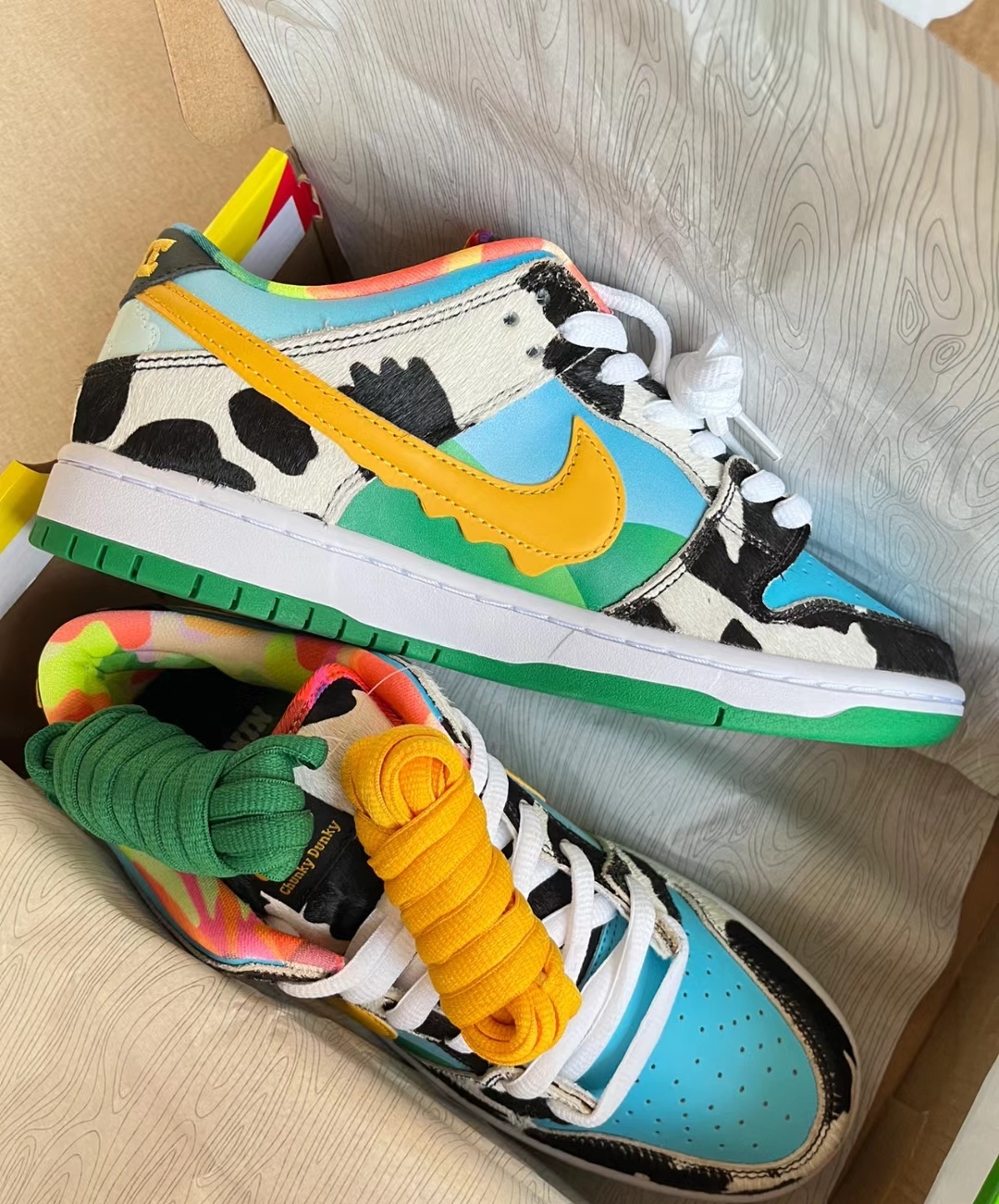 Ben And Jerry Nike Dunks Reps Sneaker CU3244-100 review jandro