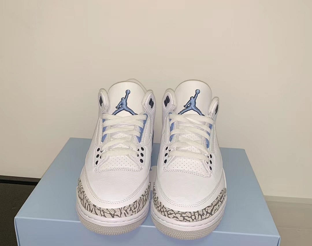 Air Jordan 3 UNC Reps Sneaker CT8532-104 review Minickene