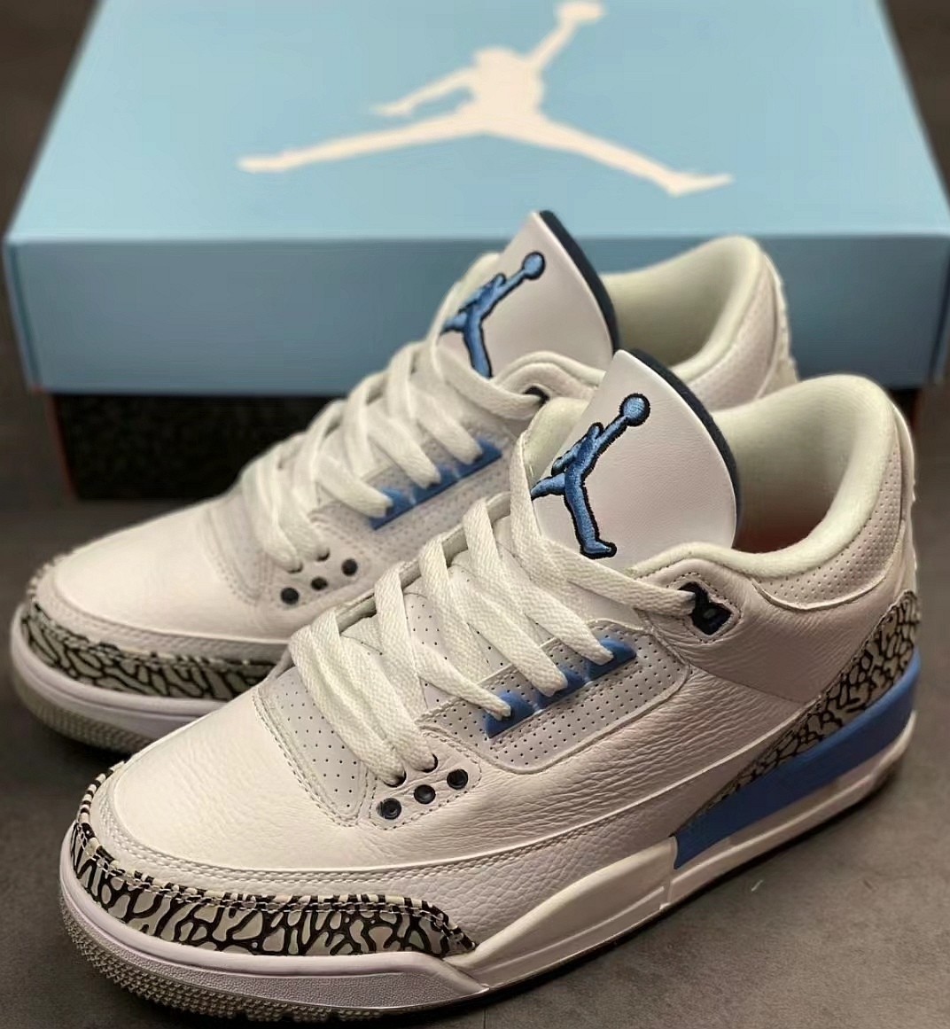 Air Jordan 3 UNC Reps Sneaker CT8532-104 review Mocci
