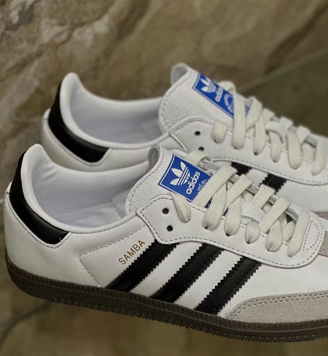 Adidas Samba Vegan White Gum Reps Sneaker H01877 review 0