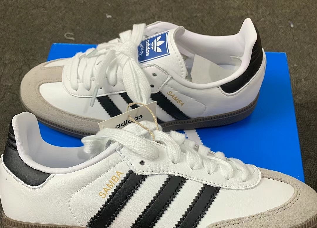 Adidas Samba Vegan White Gum Reps Sneaker H01877 review 0