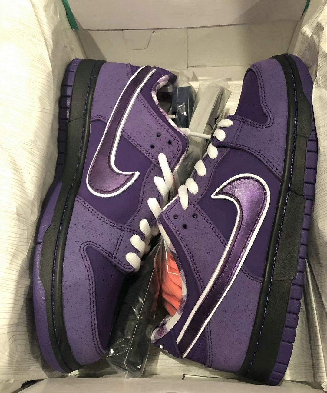 Nike SB Dunk Low Concepts Purple Lobster Reps Sneaker BV1310 555 review lson