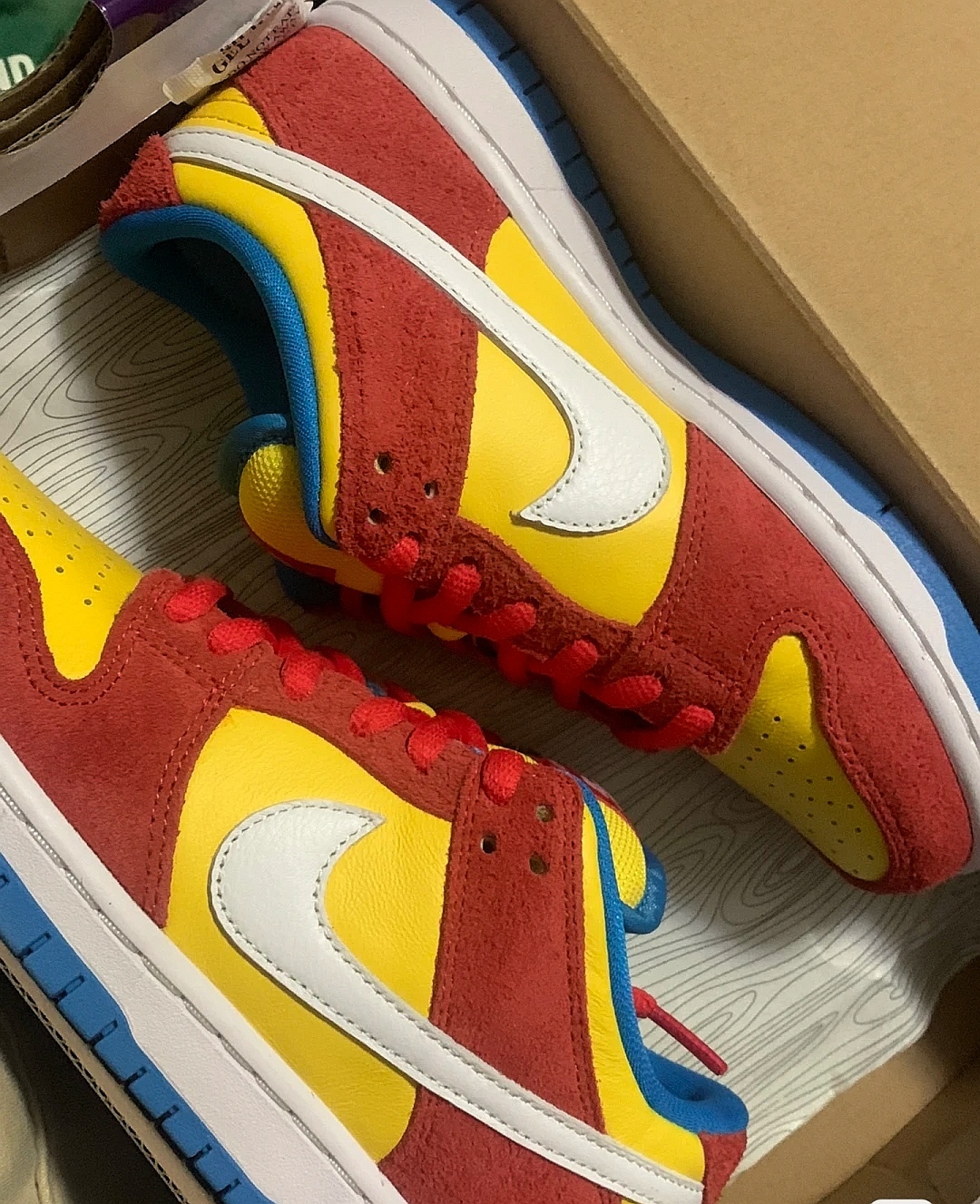 Nike Dunk Low Bart Simpson Reps Sneakers BQ6817-602 review odriguez