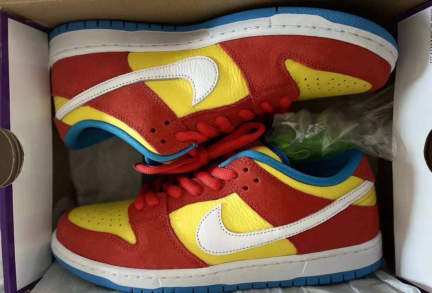 Nike Dunk Low Bart Simpson Reps Sneakers BQ6817-602 review Valente