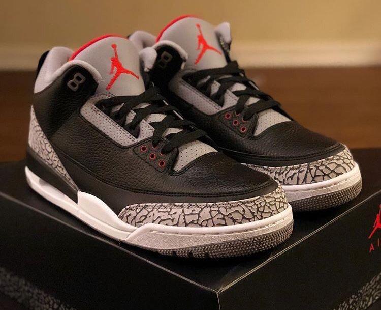 Air Jordan 3 Retro OG Black Cement Reps Sneakers 854262-001 review 0