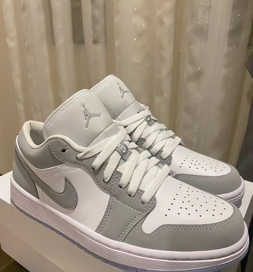 Air Jordan 1 Low White Wolf Grey Reps Sneaker DC0774-105 review Troy Rajanen