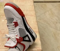 Nike Air Jordan 4 Retro Fire Red Reps Sneakers 2020 DC7770-160 review Olog Vr