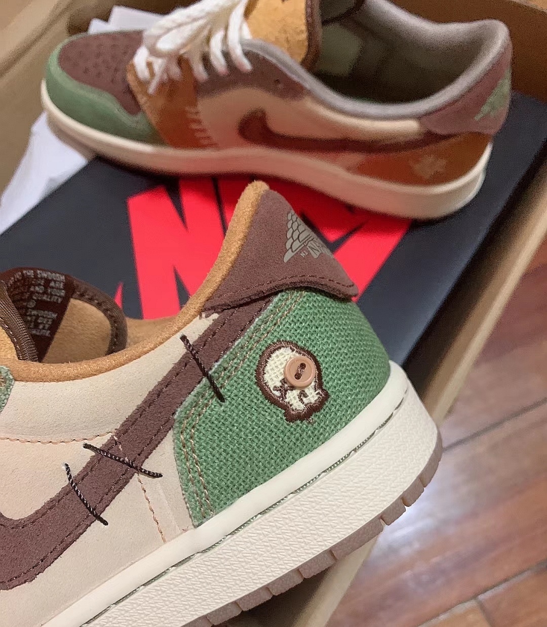 Jordan 1 Retro Low OG Zion Williamson Voodoo Reps Sneaker DZ7292-200 review 0