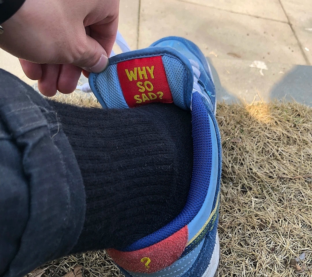  Nike SB Dunk Low Pro Why So Sad Reps Sneaker DX5549-400 review Chris