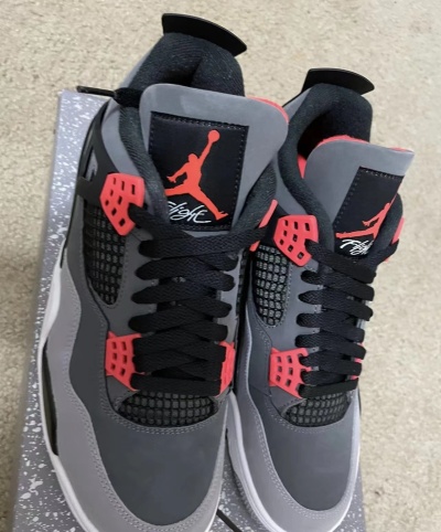 Nike Air Jordan 4 Retro Infrared 2022 Reps Sneakers DH6927-061 review Cristopher Rodas 00