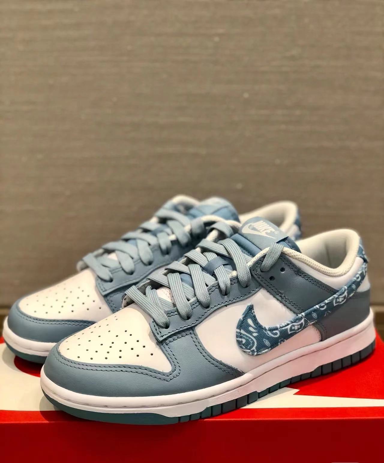 Nike Dunk Low Blue Paisley Reps Sneaker DH4401-101 review 0