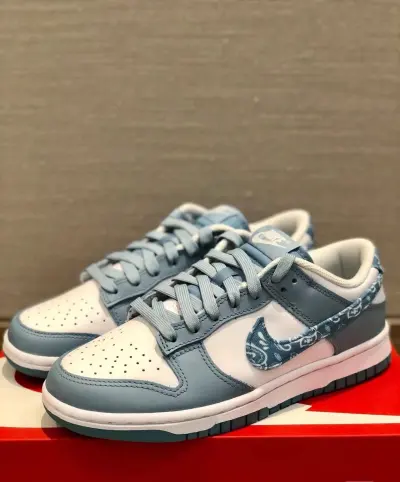 Nike Dunk Low Blue Paisley Reps Sneaker DH4401-101 review Jack Shearer
