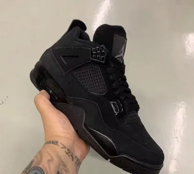 Air Jordan 4 Retro Black Cat 2020 Reps Sneaker CU1110-010 review Thanos Chin