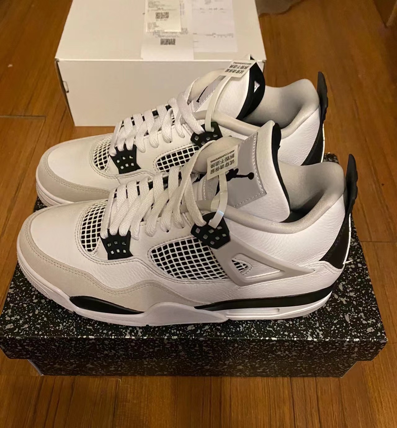 Nike Air Jordan 4 Retro Military Black  2022 Reps Sneaker DH6927-111 review 1