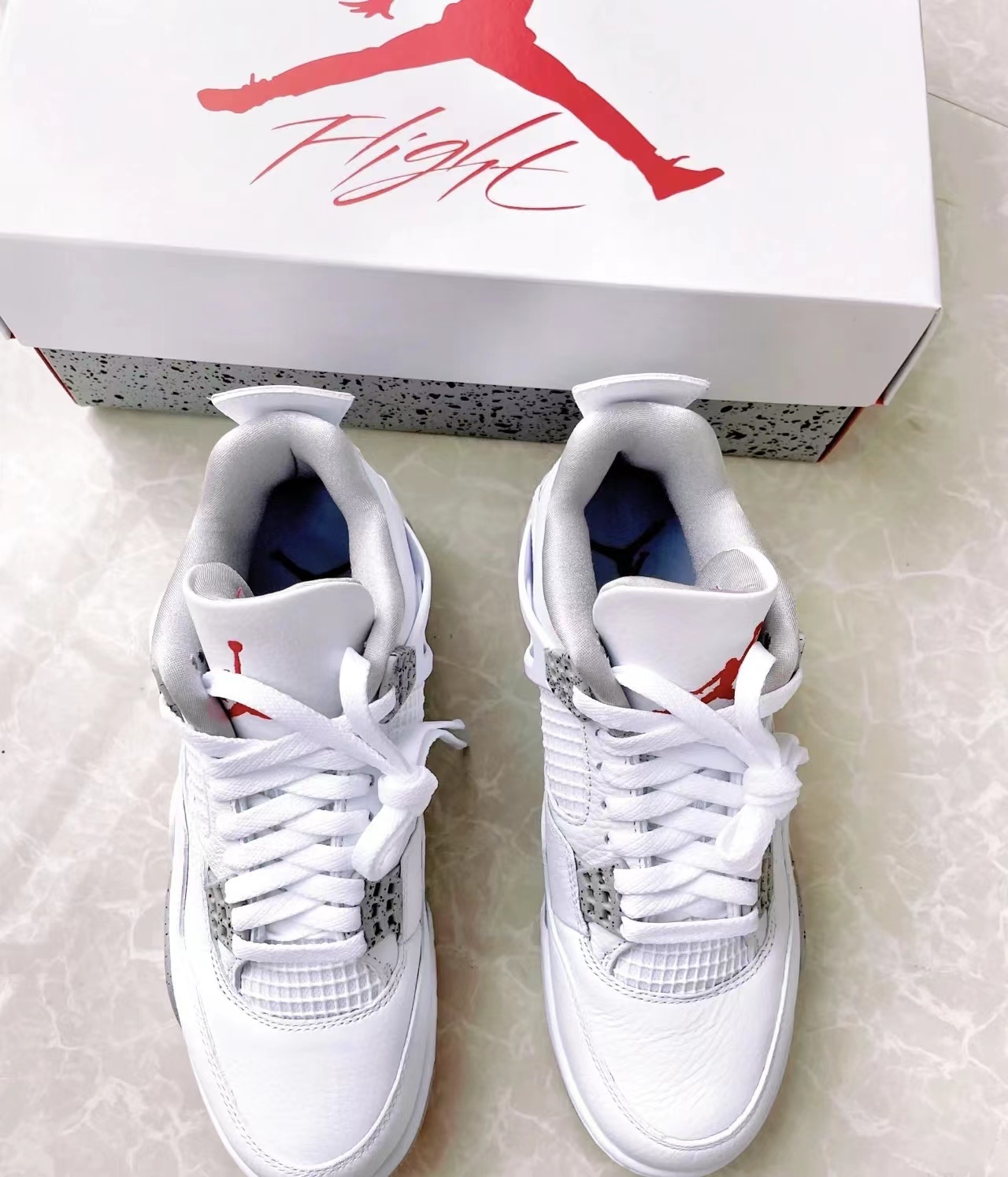 Air Jordan 4 Retro White Oreo Reps Sneakers CT8527-100 review 0