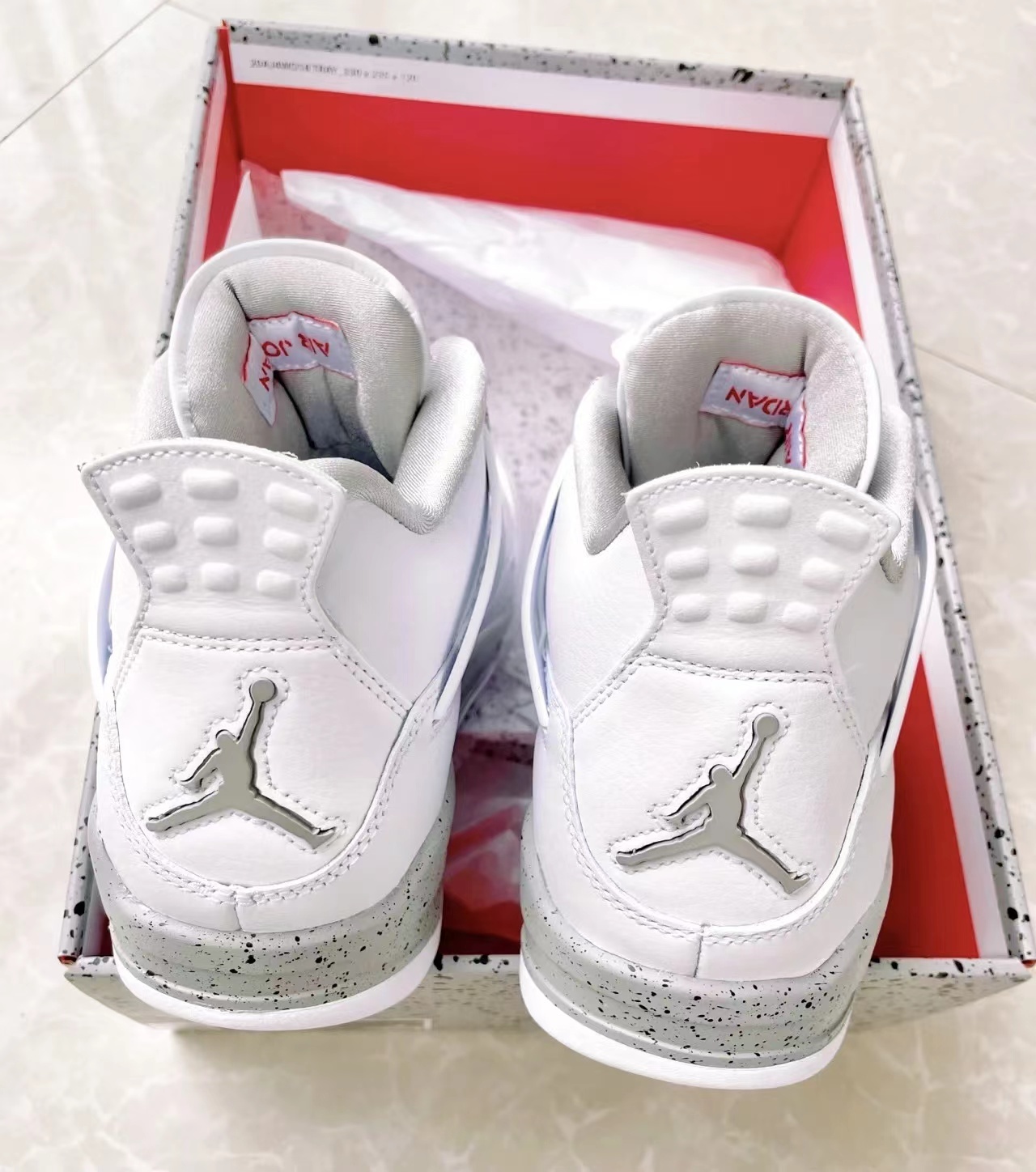 Air Jordan 4 Retro White Oreo Reps Sneakers CT8527-100 review 1