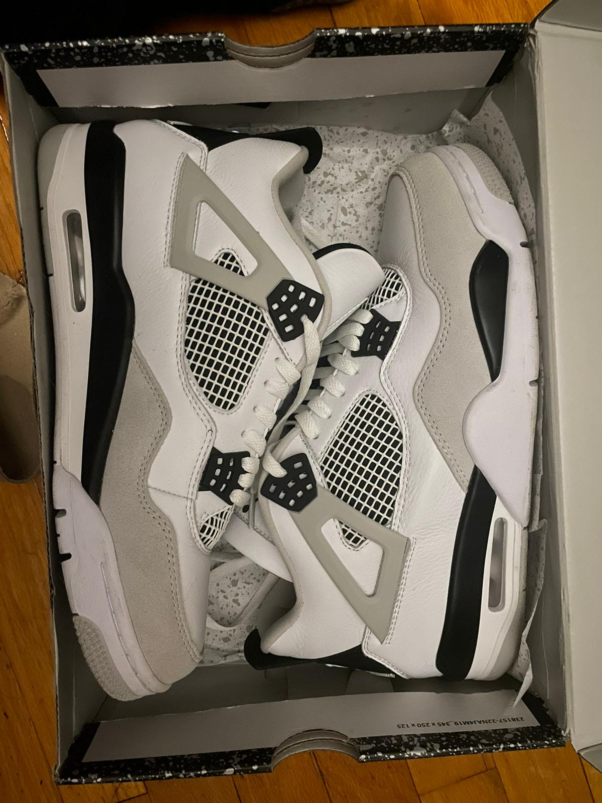 Nike Air Jordan 4 Retro Military Black Reps Sneakers DH6927-111 review Gabriel 00