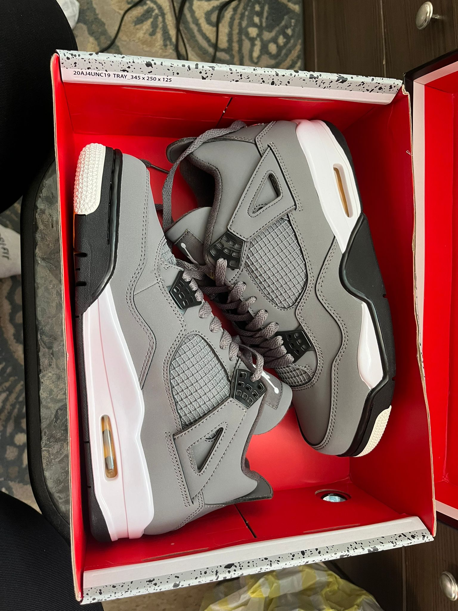 Air Jordan 4 Retro Cool Grey 2019 Reps Sneaker 308497-007 review Ardawn 00
