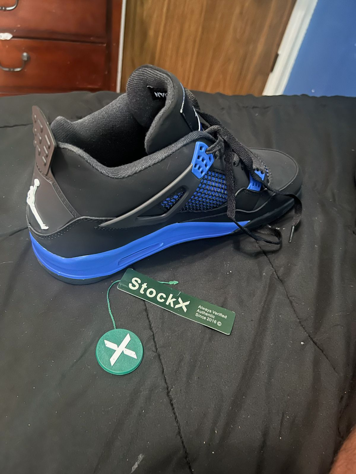 Nike Air Jordan 4 Retro Blue Thunder Reps Sneaker CT8527-018 review Marquis